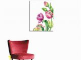 Botanicals Floral Wall Mural Amazon Mural Decoration Watercolor Illustration