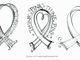 Breast Cancer Awareness Coloring Pages Printable Cancer Ribbon Template Yatay Horizonconsulting