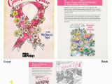 Breast Cancer Coloring Pages Promotional Color for the Cause Breast Cancer Awareness Coloring Books