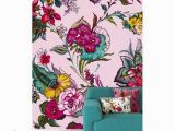Brewster Home Fashions Wall Mural Pareo Pink Colossal Floral Wall Mural by Eijffinger for