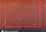 Brick Wall Mural Mockup Poster Frame On Brick Wall Stock Alamy