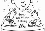 Briefcase Coloring Page Free Printable Coloring Page to Teach Kids About Hygiene Germs are