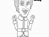 Buddy the Elf Movie Coloring Pages Zooey Deschanel