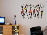 Buy Wall Murals Online India Stickerskart Wall Stickers Wall Decals African Dancing Women 5761 50×70 Cms