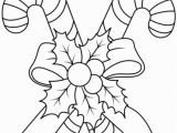 Candy Cane Coloring Pages to Print Christmas Colouring Pages Of Candy Canes with Cane Coloring Page