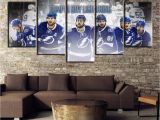 Canvas Wall Art Murals Us $5 72 Off 5 Piece Canvas Painting Ice Hockey Team Poster Modern Decorative Paintings On Canvas Wall Art for Home Decorations Wall Decor In