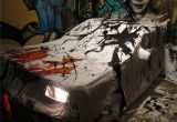 Car Crashing Through Wall Mural Am – Car & Murals 0d Jackson Pollock Crash – Artwork © tonyc