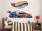 Car Murals for Walls Hot Wheels Boys Room Decals Hot Wheels Wallpaper Kids Room Wall