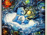 Care Bears Wall Mural 2019 Van Gogh Care Bears Hd Canvas Prints Wall Art Oil Painting Home Decor Unframed Framed From Q $4 28