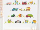 Cars Mural Wall Stickers Cartoon Car Wall Decor Decals for Boys Bedroom Kids Room Car Poster Mural Wall Stickers Customized Wall Decals Damask Wall Decals From Rudelf $36 46