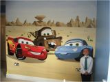 Cars Mural Wall Stickers Disney Pixar Cars Only I D Have Lighting Mater and the