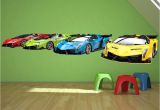 Cars themed Wall Murals Details About Sports Cars Transport Wall Decal Sticker Ws