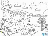 Cartoon Dinosaur Coloring Pages Velociraptor Cretaceous Period Dinosaur Coloring Page Free