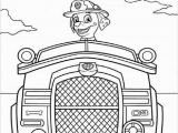 Cartoon Fire Truck Coloring Page Paw Patrol Fire Truck Coloring Pages