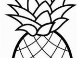 Cartoon Pineapple Coloring Page Fruits Coloring Pages Printable