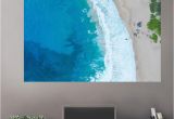 Cheap Beach Wall Murals Overhead Beach Wall Decals Peel & Stick Re Movable Wall Art Zapwalls