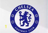 Chelsea Fc Wall Mural Maple Enterprsie Chelsea Football Club Blue Logo Decal Sticker for Car Lapotop Wall or Any Smooth Surface 15"