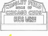 Chicago Cubs World Series Coloring Pages Chicago Cubs Logo Coloring Page
