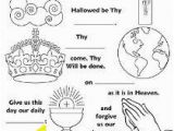 Child Praying Coloring Page Amazon Childrens Religious Coloring Posters Our Father