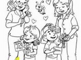 Child Reading Coloring Page Mother S Day Coloring Pages Reading Time with Mom