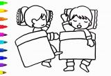 Child Sleeping Coloring Page Kids Drawing Pages at Getdrawings