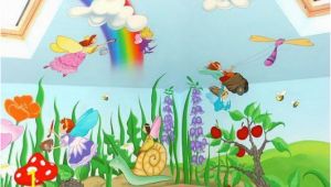 Childrens Wall Murals Ideas Fairy Mural Murals
