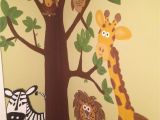Childrens Wall Murals Painted Jungle Wall Mural Hand Painted =]