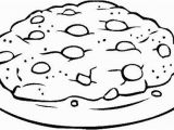 Chocolate Chip Cookie Coloring Page Big Chocolate Chip Cookie Coloring Page