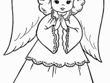 Christmas Angel Coloring Pages Christmas Angel Drawing at Getdrawings
