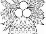 Christmas Coloring Pages for Adults Color Christmas Bell Coloring Page by Thaneeya with Images