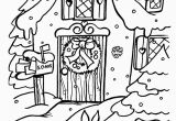 Christmas House Coloring Page Hundreds Of Free Printable Xmas Coloring Pages and Xmas