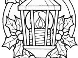 Christmas Lights Coloring Pages Printable Christmas Lantern Coloring Pages 1