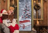 Christmas Murals for Walls Uk Dlm2020 Snow Christmas Tree Door Wall Sticker Graphic Unique Mural Cosplay Gifts for Living Room Home Decoration Pvc Decal Paper Wn649d Nursery