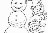 Christmas Penguin Coloring Pages Christmas Penguin Digital Stamp