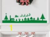 Christmas Scene Wall Murals Christmas Wall Art Stickers From Smarty Walls