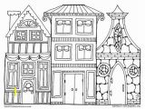 Christmas town Coloring Pages town Coloring Page Christmas Village Art to Color Courtoisieng
