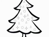 Christmas Tree Coloring Pages for Preschoolers Christmas Tree Coloring Pages for Kids Printable Christmas Tree with