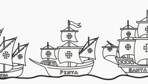 Christopher Columbus Three Ships Coloring Pages Beautiful Wonderful Christopher Columbus Coloring Page S 4954 Unknown