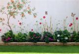 Cinder Block Wall Murals Hand Painted Garden In 2019