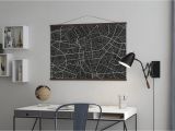 City Map Wall Mural Berlin Map Evocative Poster Wall