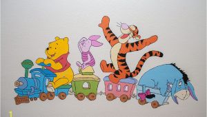 Classic Winnie the Pooh Wall Mural Wandgestaltung Mit Winnie Puuh Und Seinen Freunden