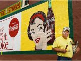 Coca Cola Wall Murals Coca Cola Mural Painter andy Thompson