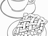 Coffee Mug Coloring Page Apple Pie Coloring Page 004 Clip Art Pinterest