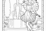 Color Alive 2.0 Free Pages Color Alive Barbie Coloring Page