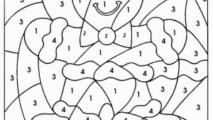 Color by Number Coloring Pages Easy by Numbers