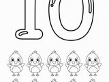Color by Number Coloring Pages Easy Free Printable Number Coloring Pages 1 10 for Kids