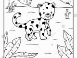 Color by Number New Coloring Book Color by Number Leopard Educational Children Game Coloring