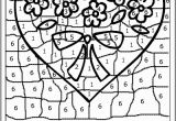 Color by Number Valentine Coloring Pages Search Results for “valentine