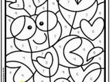 Color by Number Valentine Coloring Pages Valentine S Day Color by Number 1 10 & 11 19 and Color by Sum Up to 10