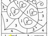 Color by Number Valentines Day Coloring Pages 105 Best Color by Numbers Images